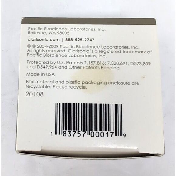 Clarisonic DELICATE Skin Replacement Brush Head New in Box - Picture 3 of 4